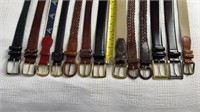 Assorted Belts 13e See last pic for measurements