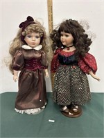 Victorian Style Porcelain Doll Lot