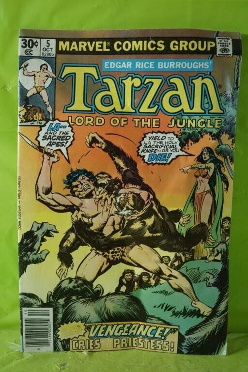 Tarzan Lord of the Jungle 30cent "Marvel Comics