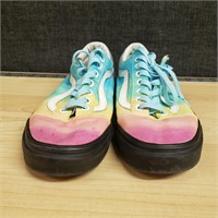 Van's Size 7.5 Multi Colored Shoes