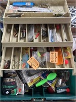 TACKLE BOX FULL OF TACKLE