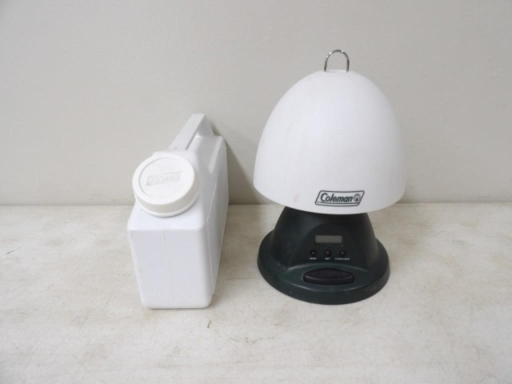 Coleman Lantern-Alarm Clock 5372-700 & Freeze Pack