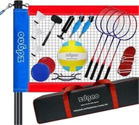 New $130 Badminton & Volleyball Combo Set