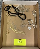 Costume Jewelry - Necklaces + Bracelet