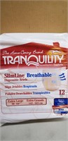 6 NEW 12PK TRANQUILITY DISPOSABLE BRIEFS XL 56-64