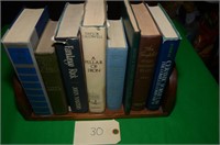 RACK OF 8 BOOKS, MOST REFERENCE + FIRST EDITION