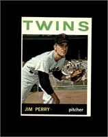 1964 Topps #34 Jim Perry EX to EX-MT+