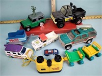 Toys including trucks: Nylint, Tootsietoy