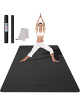 $80 CAMBIVO Large Yoga Mat 183cm x 122cm