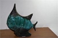 Large Blue Mountain Pottery, Angel Fish