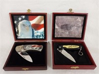 Knives - American eagle and Howling coyote