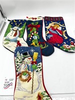 Vintage Christmas stockings