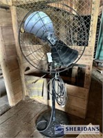 30" DIAMETER UTILITY FAN ON STAND