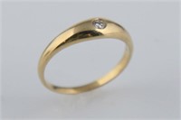 14k Yellow Gold Diamond Ring