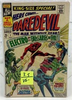 Marvel here comes daredevil king size #1