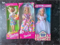 Set of 3 Vintage Barbies New in box-Schooltime