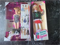 Lot of 2 Barbies New in box -1996 Holiday Season