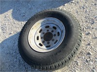 Steel wheel & tire