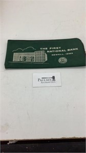 Six miscellaneous bank bags