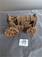 Older cast Iron Metal Fordson Tractor by Arcade