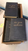 Vintage box of  Book of knowledge
