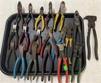 Lot of Various Cutting Pliers: Cresent, Stanley,