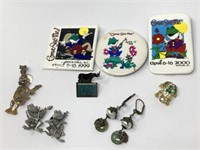 Rock Hill Venue Brooches and Frog Jewelry