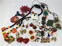 Holiday Costume Jewelry Collection