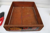 Vintage M & R Wood Cherry Box