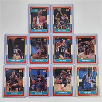 1986 FLEER BASKETBALL CARDS NO. 21 - 30