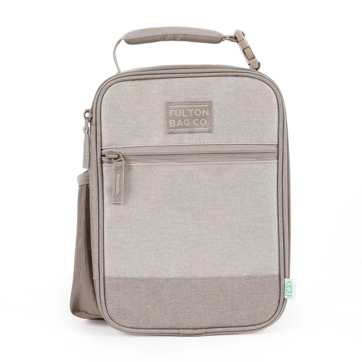 Fulton Bag Co. Upright Lunch Bag TAN