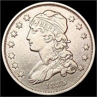 1835 Capped Bust Quarter CLOSELY UNCIRCULATED