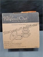 Pampered Chef Pinch Bowl Set