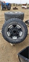 (4) Thompson Baha LT285/70R17 Tires & Wheels