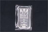 RMC Republic Metals 1 Troy Oz Silver Ingot