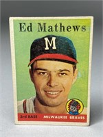 1958 TOPPS ED MATHEWS #440