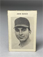 JOHNNY BENCH GAME CARD