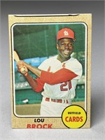 1968 TOPPS LOU BROCK #520