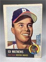 1953 TOPPS ED MATHEWS #37
