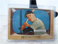 1955 Bowman Baseball Card #9 Gil McDougald