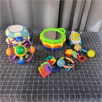 I3 8pc Toddler/Baby/Special need Toys lights & rat