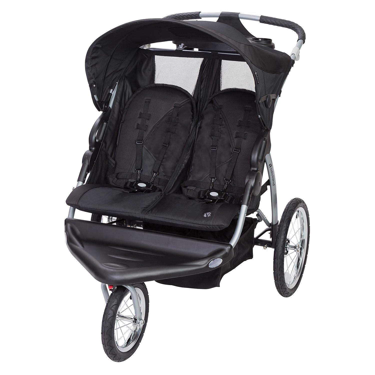 READ! Baby Trend Expedition Double Jogger Stroller