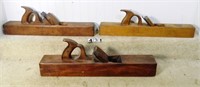 3 – Lancaster County, wooden bench jointers,
