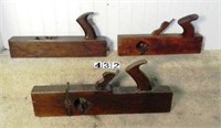 3 – Various wooden planes refinished F-Vg: “Henry