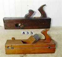 2 – Wooden molding planes: Rare find, “Jn.