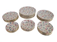 Royal Winton Old Cottage Chintz Plates Bowls