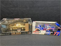 TWO NASCAR DIECAST REPLICAS COLE CUSTER AND DAVE