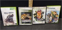 XBOX 360 BATTLEFIELD 2, CALL OF DUTY, AND MORE