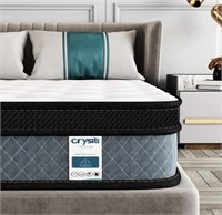 CRYSTLI, QUEEN SIZED MATTRESS
8 IN. THICK