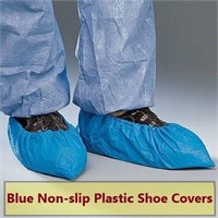 Shoe Covers, Blue, 100 pieces (50 pairs)